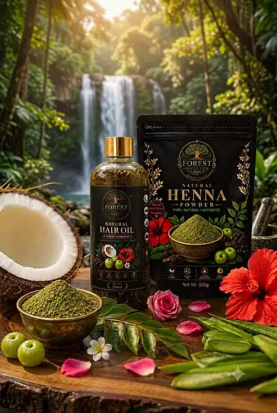 HENNA POWDER,HAIR OIL